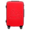 Biggdesign Cats Suitcase Luggage, Red, Large