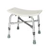 FCH Medical Bathroom Safety Shower Tub Heavy Duty Aluminium Alloy Bath Chair Bench White