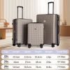 Luggage Sets 3 Piece Hardshell Suitcases with Wheels, Lightweight Expandable Travel Luggage with TSA Lock, Carry-on