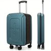 1 piece of foldable luggage for checked in, fully foldable luggage, hard shell rolling luggage, with silent rotating wheels (20 inches)