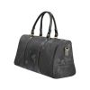 Travel Bag Geometrical Black Duffel Bag Design by HadiArts Article- 00602