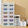 Shoe Organizer, Installation-Free 6 Tiers Foldable Shoe Rack