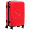 Biggdesign Cats Suitcase Luggage, Red, Large