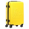 Biggdesign Cats Suitcase Luggage, Yellow, Large
