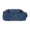 Travel Bag Blue Waves and Black Strap Design by HadiArts