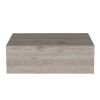 Nightstand Isola, Bedroom, Light Gray