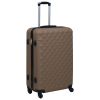 Hardcase Trolley Set 2 pcs Brown ABS