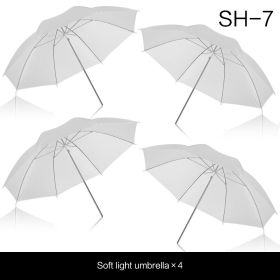 SH 80cm 33" White Diffuser Umbrella Photography Photo Pro Studio Softbox Translucent for Studio Lamp Flash Lighting Accessories (Color: SH-7)