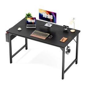 Modern Simple Industrial Style Computer Desk for Home Office (Type: Desk, Color: black)