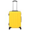 Hardcase Trolley Set 3 pcs Yellow ABS