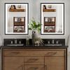 4 Size LED Bathroom Mirror;  Backlit and Front Lighted Mirror for Bathroom;  Wall Mounted Bathroom Vanity Framed Mirror Includes Dimmer;  ; Defogger;