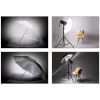 33 Inch 83cm Photography Studio Flash Gold Silver Translucent White soft Umbrella for Studio Lamp Flash Lighting Accessories