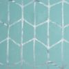 Printed Metallic Shower Curtain